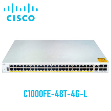 Switch Layer 2 Cisco Catalyst C1000FE-48T-4G-L | 48 Port RJ45 100Mb | 2 Port combo SFP/RJ45 | 2 SFP 1G