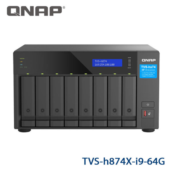 Thiết Bị Lưu Trữ Mạng QNAP TVS-h874X-i9-64G