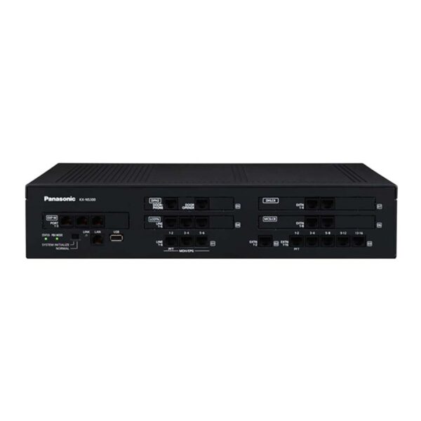 Tổng đài Panasonic KX-NS300 6 trung kế, 16 máy nhánh analog, 2 port Digital