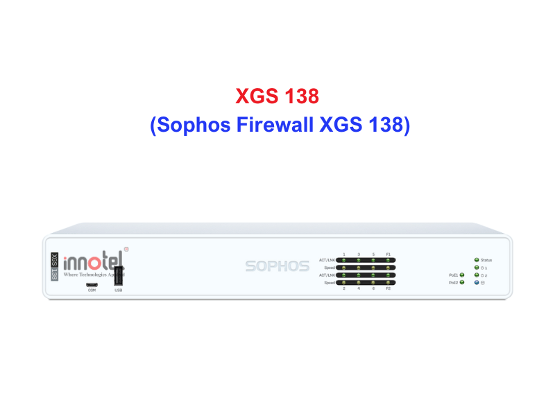 XGS-138-HW Sophos Firewall 2nd Gen XGS desktop models